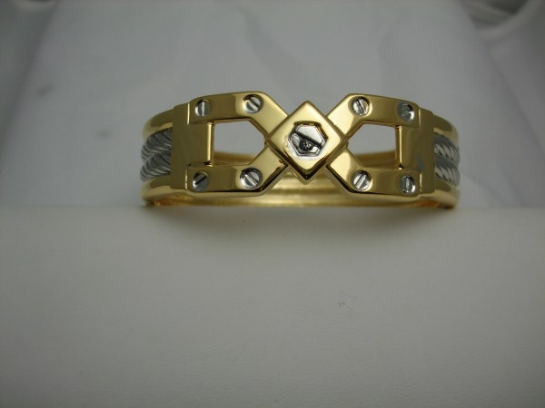 Two Tone Bengal Fashion Bracelet